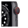 o_0802.webp Apple Watch Series 6 (GPS + Cellulaire, 40mm) - Boîtier en aluminium gris sidéral avec bracelet sport noir