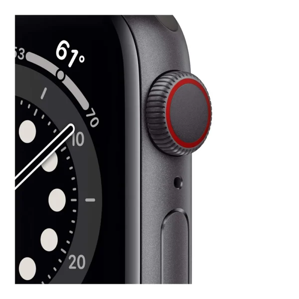 o_0802.webp Apple Watch Series 6 (GPS + Cellulaire, 40mm) - Boîtier en aluminium gris sidéral avec bracelet sport noir