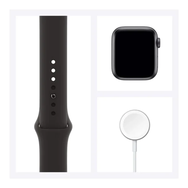 o_0805.webp Apple Watch Series 6 (GPS + Cellulaire, 40mm) - Boîtier en aluminium gris sidéral avec bracelet sport noir